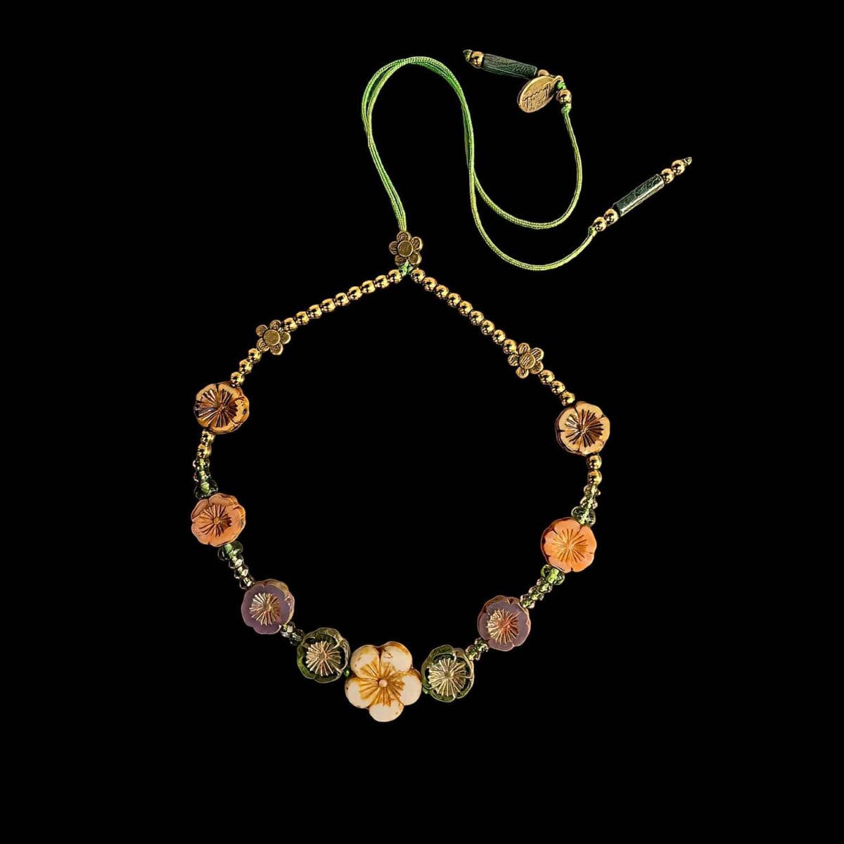 choker flower HORTENSE 195e