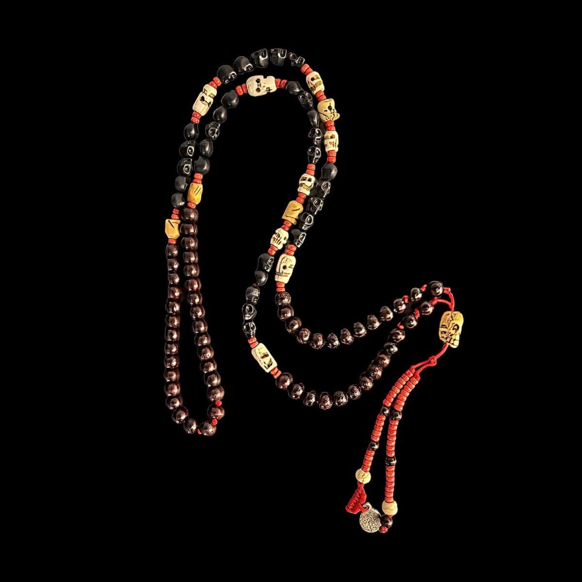 Iconic red thread MALA necklace