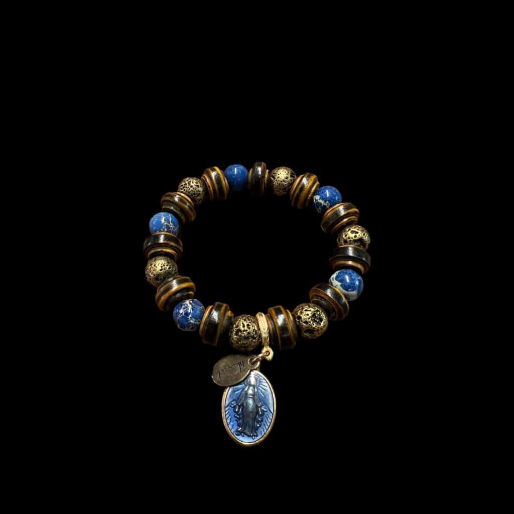 bracelet Himalya Madone blue